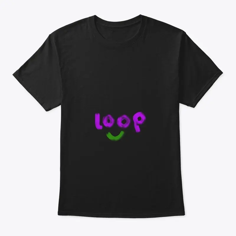 Smile loop fancy tshirt